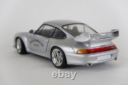 UT Models 1996 Porsche 911 GT2 Silver 118 Scale Die-Cast Rare Edition