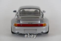 UT Models 1996 Porsche 911 GT2 Silver 118 Scale Die-Cast Rare Edition