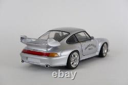 UT Models 1996 Porsche 911 GT2 Silver 118 Scale Die-Cast Rare Edition