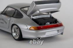 UT Models 1996 Porsche 911 GT2 Silver 118 Scale Die-Cast Rare Edition