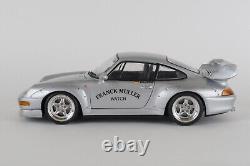 UT Models 1996 Porsche 911 GT2 Silver 118 Scale Die-Cast Rare Edition