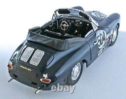 (Very Rare) Bburago Porsche 356B Cabriolet Club Racer-DkGrn 118 Diecast-No Box