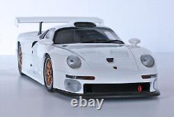 (Very Rare) UT 1996 FIA/WEC White Porsche 911 GT1 Race Car 118 Die Cast-No Box