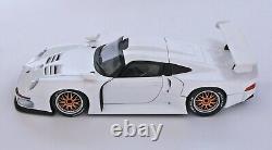 (Very Rare) UT 1996 FIA/WEC White Porsche 911 GT1 Race Car 118 Die Cast-No Box