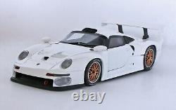 (Very Rare) UT 1996 FIA/WEC White Porsche 911 GT1 Race Car 118 Die Cast-No Box