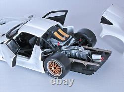 (Very Rare) UT 1996 FIA/WEC White Porsche 911 GT1 Race Car 118 Die Cast-No Box