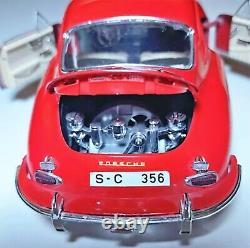 Vintage Bburago 1961 Red Porsche 356B Coupe 118 Die Cast (Italy) Unopened Box