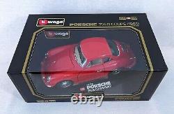 Vintage Bburago 1961 Red Porsche 356B Coupe 118 Die Cast (Italy) Unopened Box