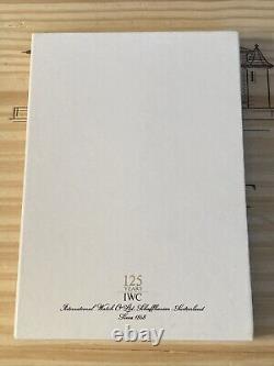 Vintage IWC Watch Book Set with Case & Porsche 125 Years Anniversary Edition