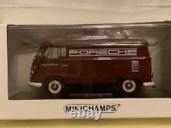 Volkswagen VW T1 Transporter Porsche year 1963 143 Minichamps