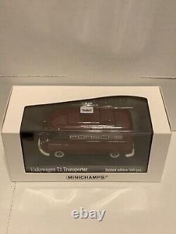 Volkswagen VW T1 Transporter Porsche year 1963 143 Minichamps