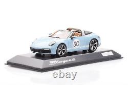 WAP0209140NMBL Porsche 911 992 Targa 4S Meissen Blue Special Edition Spark 1/43