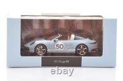 WAP0209140NMBL Porsche 911 992 Targa 4S Meissen Blue Special Edition Spark 1/43