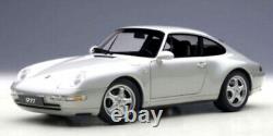 WOW Porsche 911 933 Carrera 1995 Silver 1/18 Autoart 78131 EXTREMELY RARE