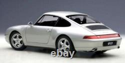 WOW Porsche 911 933 Carrera 1995 Silver 1/18 Autoart 78131 EXTREMELY RARE