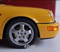 WOW Porsche 911 964 Speedster 1990 Yellow 1/18 GT Spirit GT008CS EXTREMELY RARE