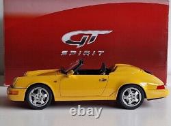 WOW Porsche 911 964 Speedster 1990 Yellow 1/18 GT Spirit GT008CS EXTREMELY RARE