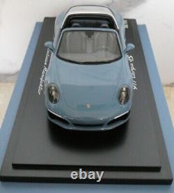 WOW Porsche 911 991.2 Targa 4S 2015 Aetna Blue 118 Spark WAX02100014