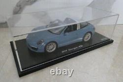 WOW Porsche 911 991.2 Targa 4S 2015 Aetna Blue 118 Spark WAX02100014