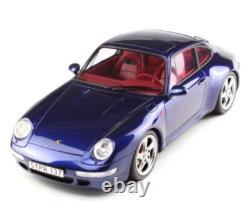 WOW Porsche 911 (993) Carrera 4S 1994 Iris Blue 118 GT Spirit GT012B RARITY