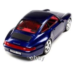 WOW Porsche 911 (993) Carrera 4S 1994 Iris Blue 118 GT Spirit GT012B RARITY