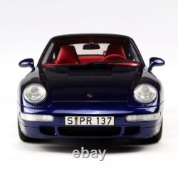 WOW Porsche 911 (993) Carrera 4S 1994 Iris Blue 118 GT Spirit GT012B RARITY