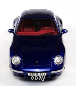 WOW Porsche 911 (993) Carrera 4S 1994 Iris Blue 118 GT Spirit GT012B RARITY