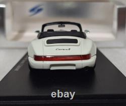 WOW Porsche 964 Carrera 2 Cabriolet 1971 White 143 Spark S3434 RARITY