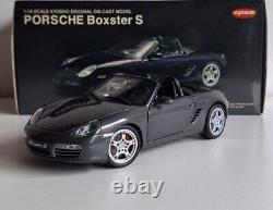 WOW Porsche Boxster S 987 2005 Grey 118 Kyosho 08381SG EXTREMELY RARE