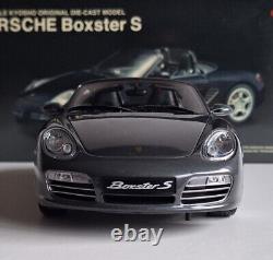 WOW Porsche Boxster S 987 2005 Grey 118 Kyosho 08381SG EXTREMELY RARE