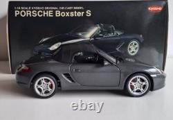 WOW Porsche Boxster S 987 2005 Grey 118 Kyosho 08381SG EXTREMELY RARE